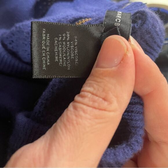 Marc by Marc Jacobs Wool/Cashmere Blend 1/4 Zip Sweater - Picture 8 of 8